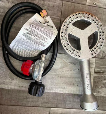 #ad High Pressure Cast Iron Propane Burner Head Round Burner Head with 20 $39.00