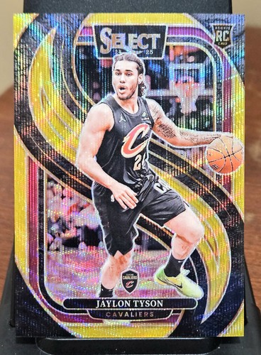 2024 Panini Select Jaylon Tyson Rookie RC Premier Level Gold Prizm /10 🔥🔥