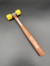 Soft Blow Hammer Double End Nylon Tips 10 oz Metocraft RT-34 Vintage USA NOS