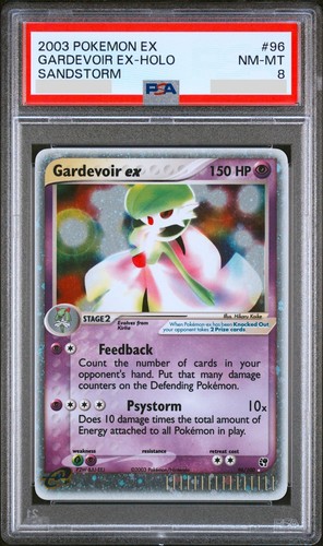 Gardevoir ex graded PSA 8 for sale on eBay