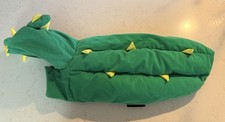 Halloween Dog Costume Dinosaur Green Size Lar...