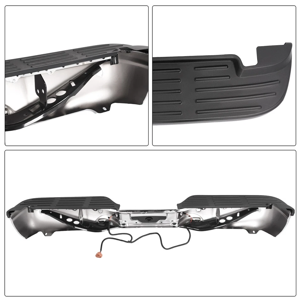 For Ford F250 F350 F450 Super Duty 1999-2007 Complete Rear Step Bumper Assembly - Image 4 of 4