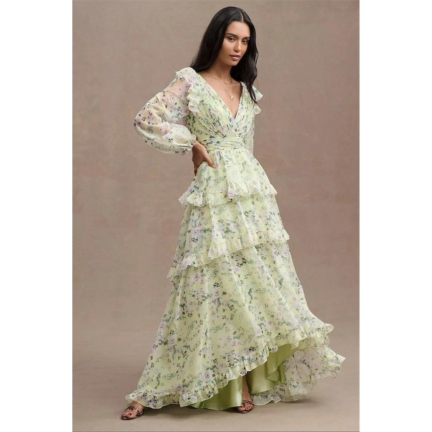 Women's Chiffon Maxi Dresses for sale | eBay