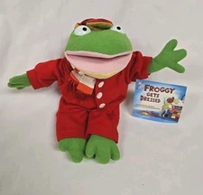 Merrymakers Froggy Jonathan London Book 8” Plush Toy  Stuffed Animal RARE