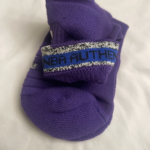 NBA Nike Authentic Large Purple Ankle Socks PSX700-505. S312 - Picture 3 of 4