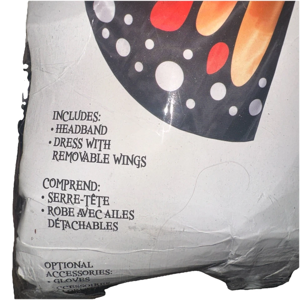 Miss Monarch Butterfly Animal Instincts Fancy Dress Up Halloween Adult Costume - Image 4 of 4