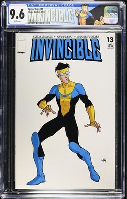 INVINCIBLE #13 CGC 9.6 WHITE Pages Image 2004 Amazon Kirkman