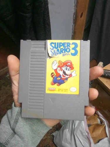 Super Mario Bros. 3 (Nintendo Entertainment NES, 1990) Tested Working