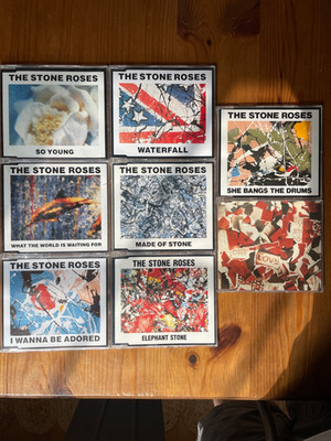 The Stone Roses CD Single Bundle So Young Waterfall One Love and more