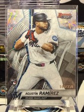 2025 Bowman's Best Agustin Ramirez Lazer Refractor /350 Marlins TZ
