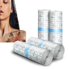5Rolls Tattoo Aftercare Waterproof Bandage 6" x 5.5 Yard Waterproof Bandages