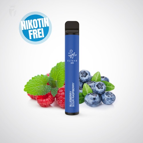 Elfbar 600 Einweg E-Zigarette 600 Züge E-Shisha Vape Alle Sorten 0/ 20mg Nikotin - Bild 7 von 55