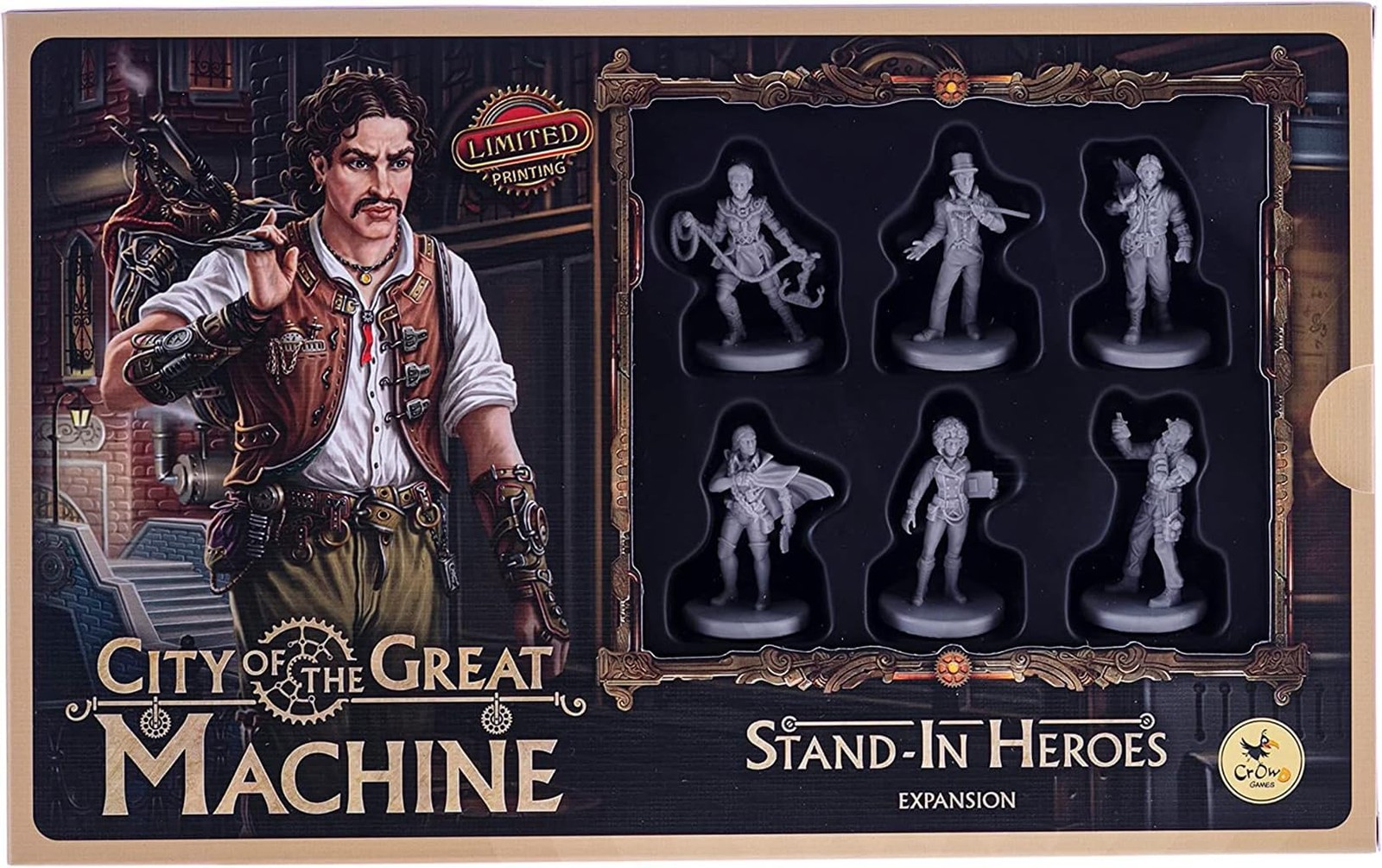 City of the Great Machine: Stand-In Heroes - Board Game - English - Crowd Games