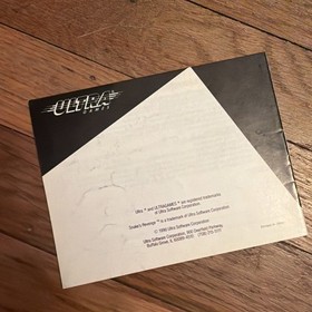 Snake's Revenge (Nintendo NES) solo manuale NES-E2-USA