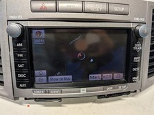 09-12 Toyota Venza Navigation Radio Receiver Display Screen Match 86120-0t061
