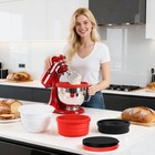 KITOART Foldable Silicone Bowl Liners for KitchenAid 5 QT Tilt-Head Stand Mixers — photo 2