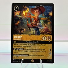 Disney Lorcana TCG- Wilds Unknown- Woody- Jungle Guide Legendary