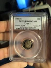 1981-S Roosevelt Dime Proof — photo from another recent sale