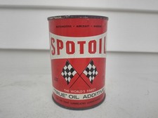 Vintage NOS SPOTOIL True Oil Can Pricer Racin...