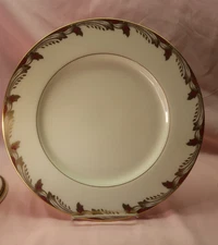 Lenox Essex Maroon 1 Salad Plate 8 1/4"