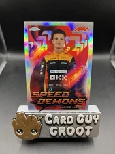2022 Topps Chrome Formula 1 Speed Demons Lando Norris #SD-LN F1 McLaren