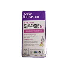 New Chapter Every Woman's Multivitamin 40 - 72 Vegan Tablets Expiration: 2/27 