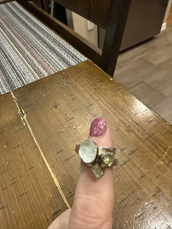 Lilly Barrack Quartz ring double band 