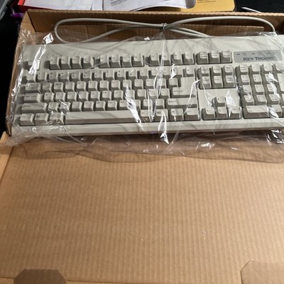 Vintage Key Tronic E06101USB-C Beige USB Keyboard New Open Box NOS