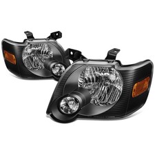 Fit 2006-2010 Ford Explorer Pair Black Housin...