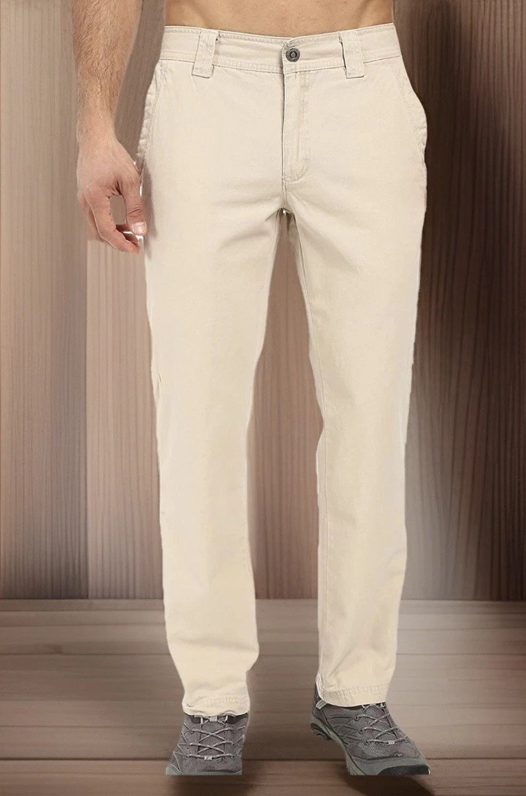 Columbia OmniShade Ultimate Roc II Pants Sand Khaki Tan Mens 34 x 34 NEW