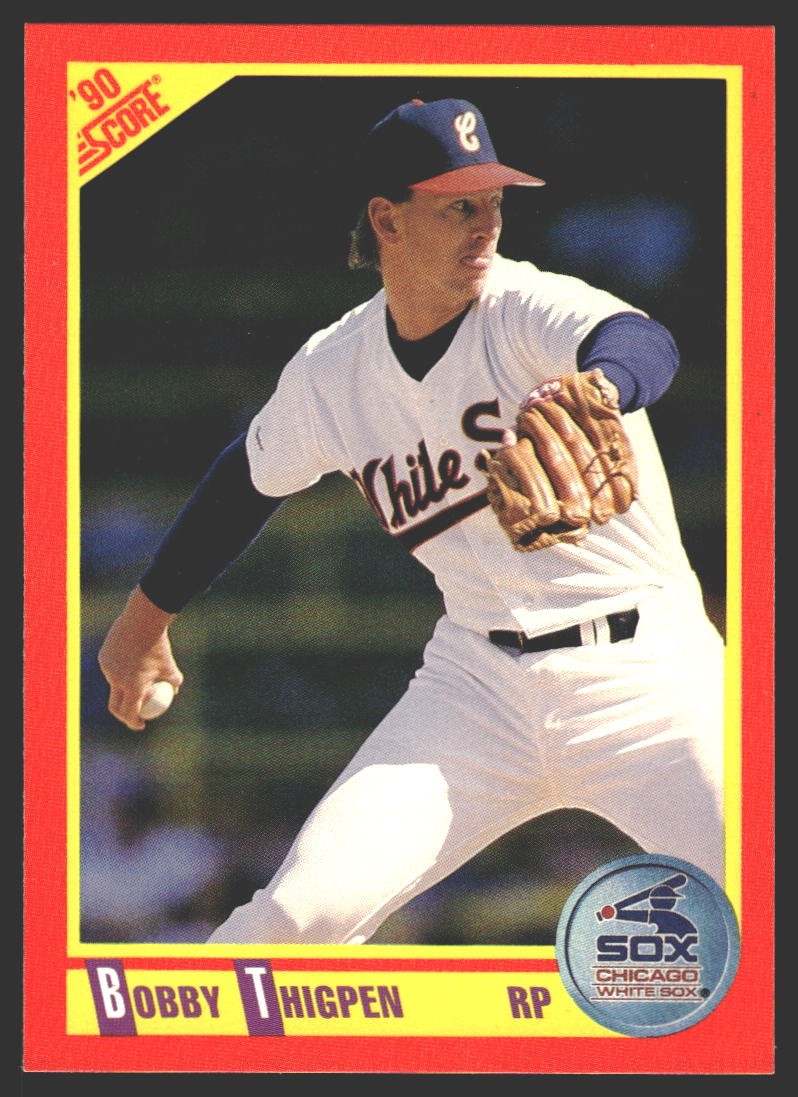 Bobby Thigpen #335 1990 Score Chicago White Sox