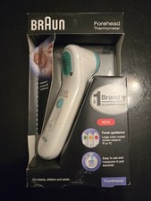 Braun Forehead Thermometer BFH175 White NEW 