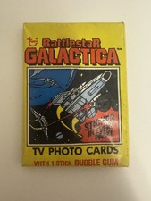 1978 Battlestar Galactica Sealed/unopened Lot Of 8 Tv Photo Cards