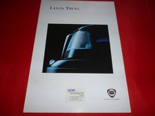 LANCIA Thema Y9 berlina station wagon i.e. Brochure 16V Turbo 16V 3.0 V6 1991