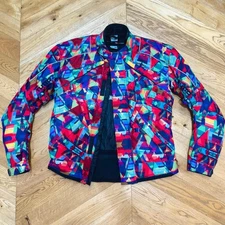 Biker Jacket - Secca 2 Psychedelic Tutto Moto Brand - EXCELLENT CONDITION