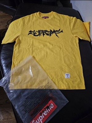 Supreme Mental T-Shirt Size Small Yellow SS | eBay