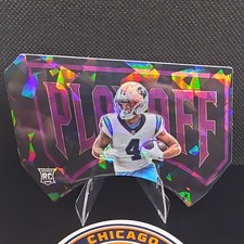 Tetairoa McMillan 2025 Panini Honors Playoff RC Panthers #5 /12 Serial Numbered