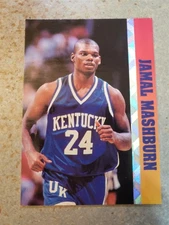 Jamal Mashburn Kentucky Silver Stripe 1993 Ball Street RARE Oddball WOW