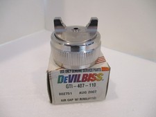 Devilbiss Genuine Spray Gun Air Cap Trans-teck 110 New Gti-407-110