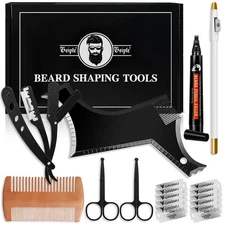 Beard Shaper for Men Beard Shaping Tools - Beard Template Guide, Professional...