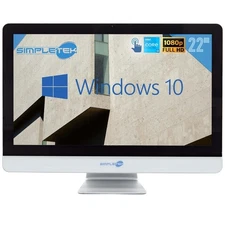 AIO ALL IN ONE I3 22" FHD TOUCHSCREEN 4GB RAM SSD 120GB WINDOWS 10 M.2 Desktop
