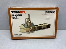 Vintage HO TYCO 7763 Trackside Sand House Kit MINT! Sealed