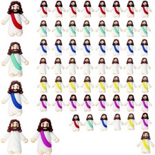 Mini Jesus Figures Set - 60pcs Action Figures for Easter Egg Stuffers