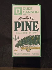 Duke Cannon Illegally Cut Pine Big Ass Brick of Soap 10 oz NEW IN BOX