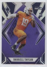 2020 Panini Phoenix Rookies Purple 76/149 Darrell Taylor #163 0i6p