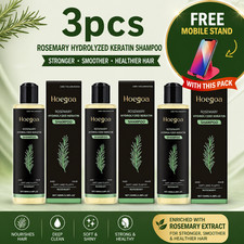 Organic Rosemary Hair Growth Shampoo with Hydrolyzed Keratin Anti Hair Loss.