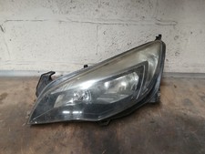 Vauxhall Astra J Headlight passenger nearside left Front Black Insert 2010-2015