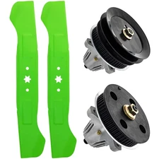Blade Spindle Kit for Cub Cadet LTX1042 LTX1040 918-04516A 918-04512B 42-Inch
