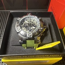 Invicta Bolt Surge Army Green w/ black dial 52mm 49807