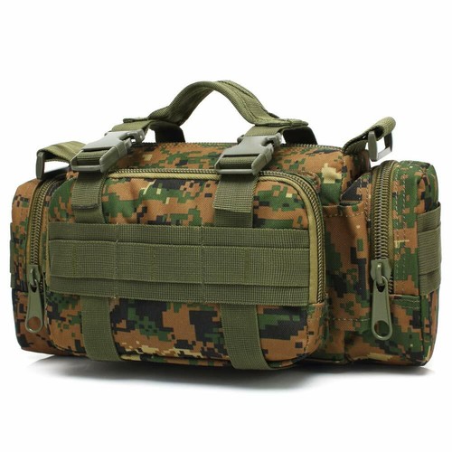 Tactical Military Waist Bag Fanny Pack Gym Bag Duffle Bag Travel Workout Pouch - Imagen 35 de 38